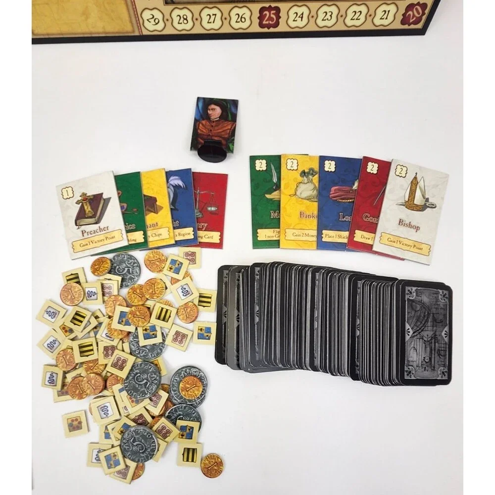 IL PRINCIPE Board Game Fantasy Z-Man Games Excellent Condition 100% Complete